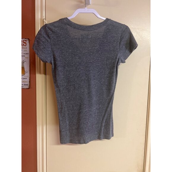 NFL Team Apparel S Woman's Gray Texans T Shirt - Picture 4 of 4